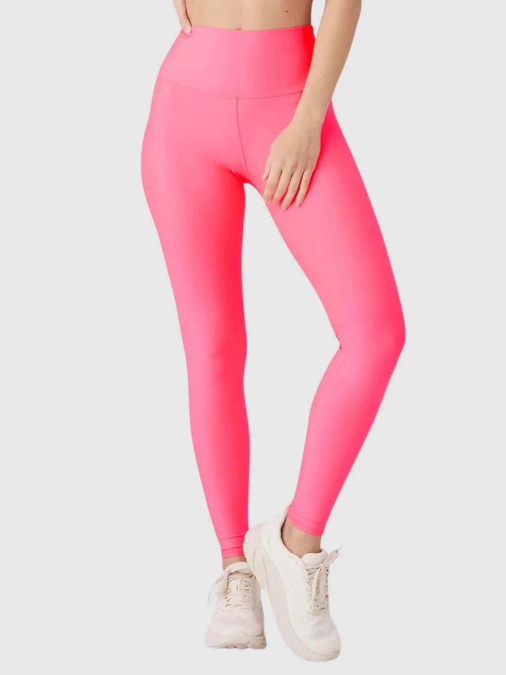 ALO High Waisted 7/8 AirLift Legging in Fluorescent Pink Coral
